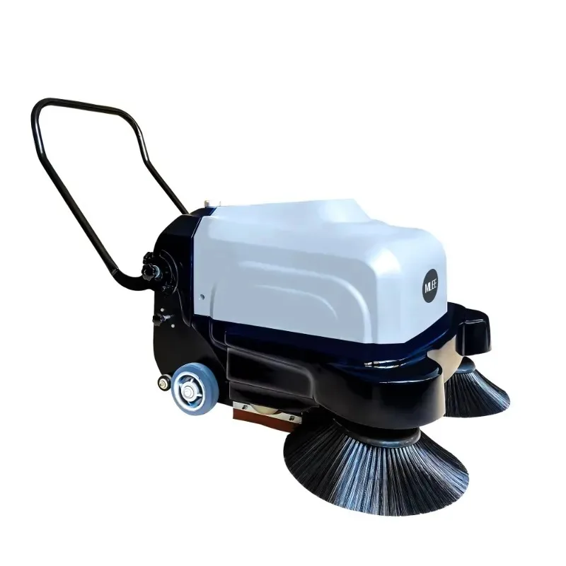 

Factory sweeper sprinkler battery walks behind floor sweeper