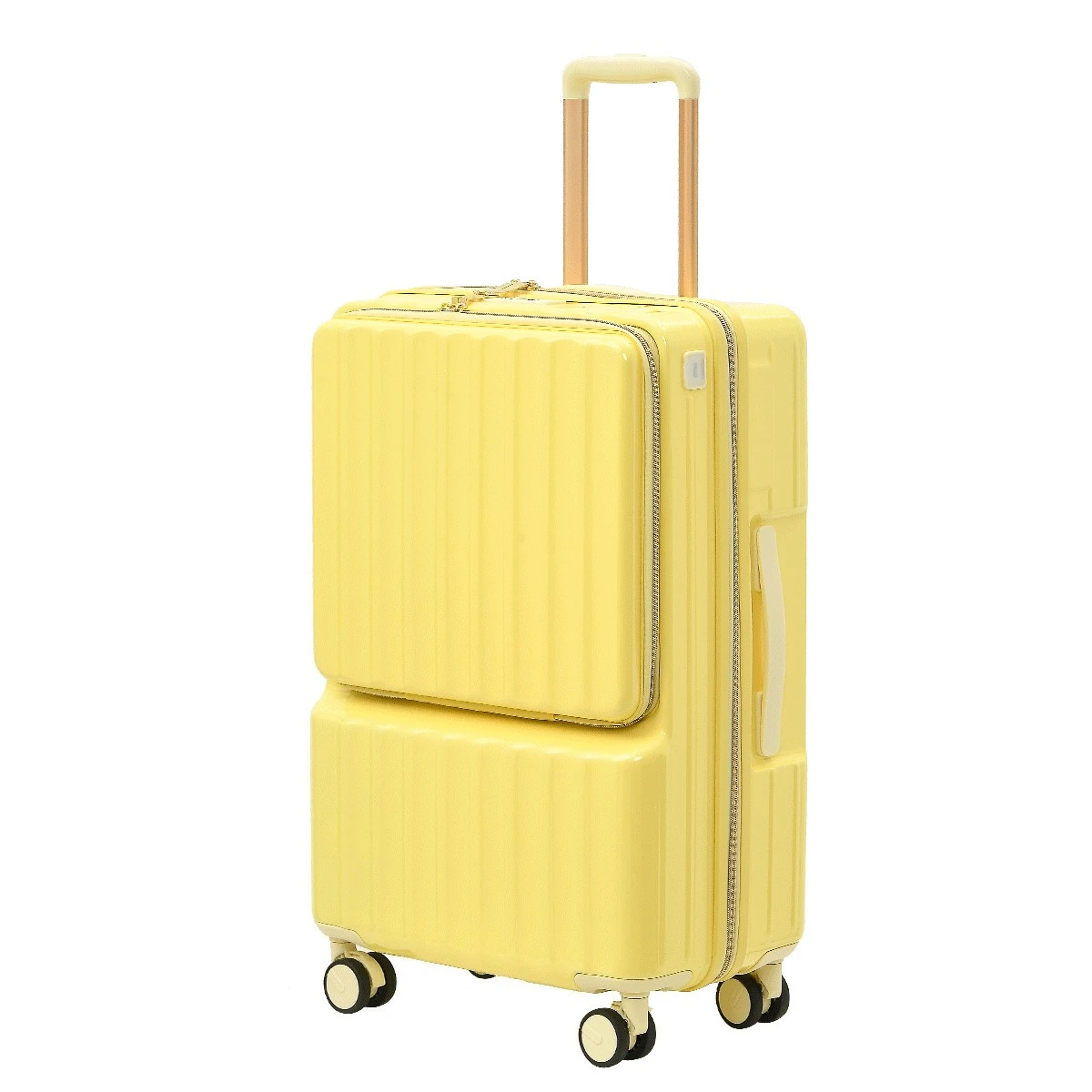 

Front opening multi-function USB suitcase, universal wheel 20-inch tie rod