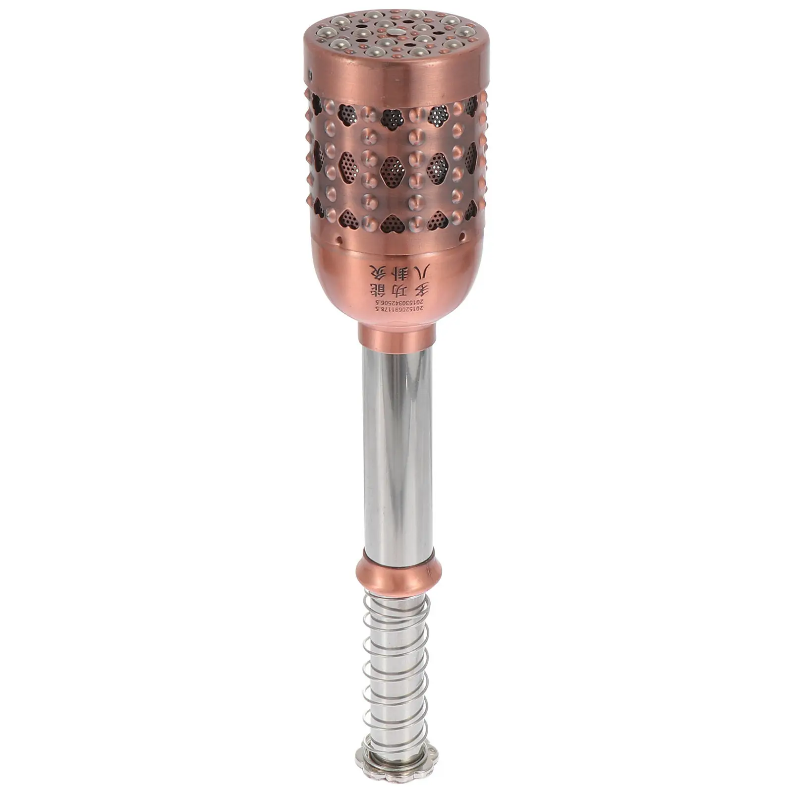 

1pc Portable Copper Moxibustion Stick Golden Household Moxa Roll For Stress Relief Fatigue Recovery Body Therapy Massager Moxa