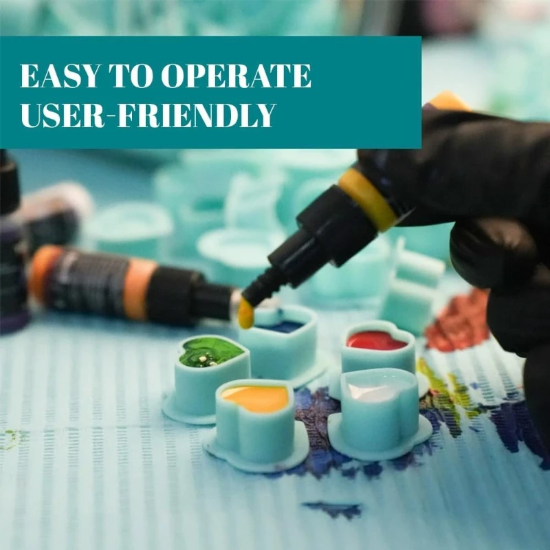 

200 шт. одноразовых силиконовых емкостей для чернил в форме сердца с основанием, стаканчики для пигмента для татуировок, принадлежности для тату-мастеров