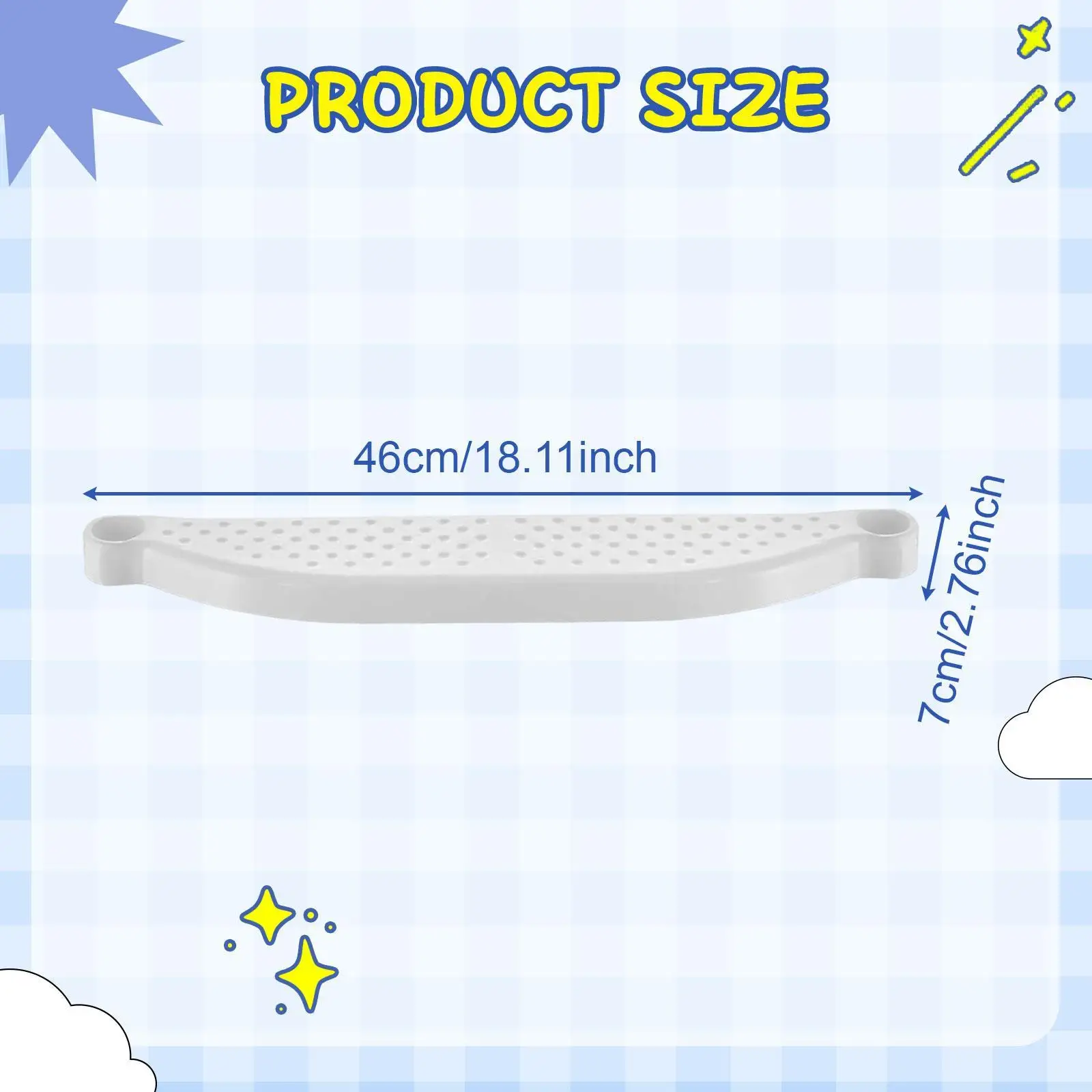 Hochstuhl-Fußstütze, praktisch, bequem, robust, für den Heimgebrauch, einfache Installation