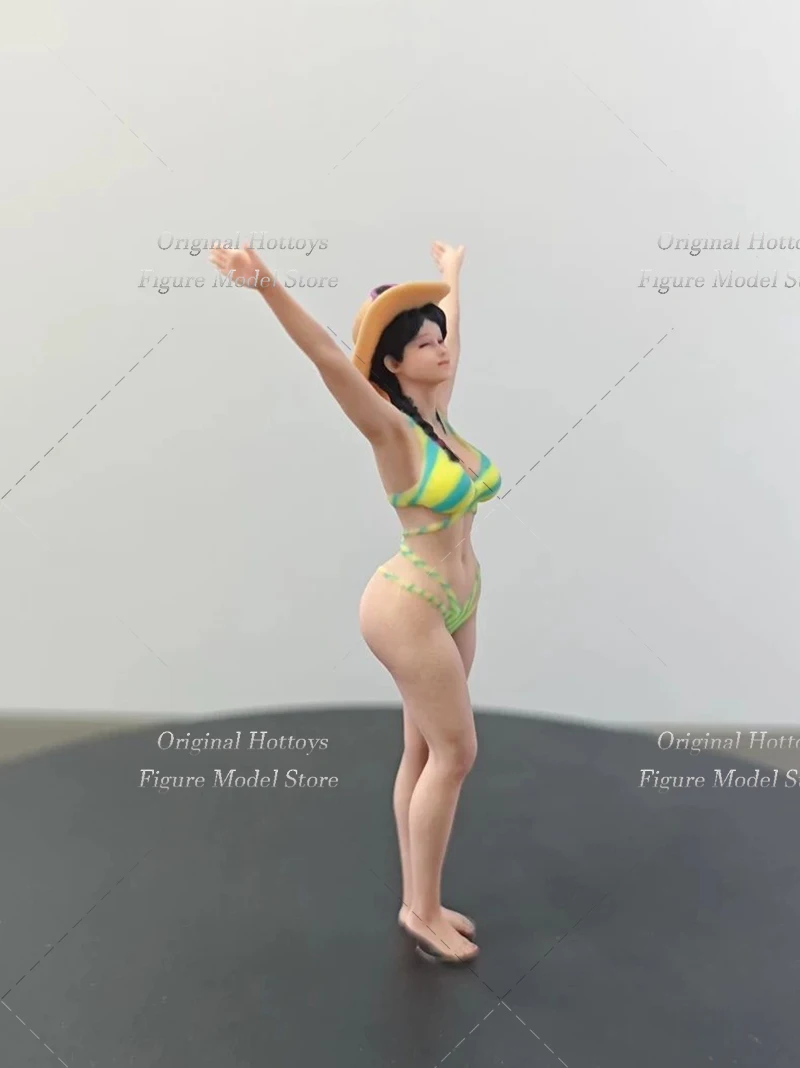 มีสินค้าในสต็อก ฟิกเกอร์ทหารหญิงชุดบิกินี่ สเกล 1/18 ความสูงประมาณ 10.2 ซม. ชุดเต็ม ของสะสม