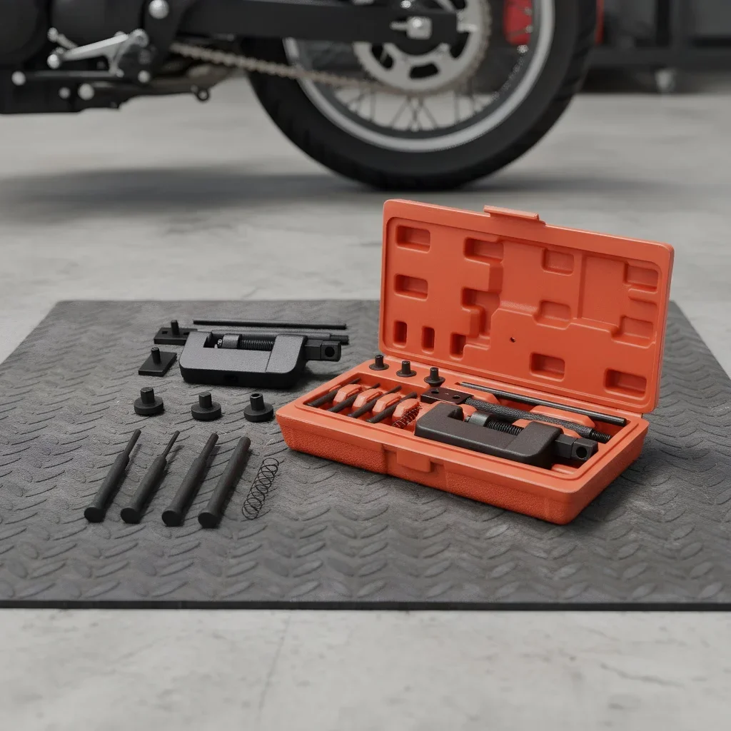 

Набор выключателей цепи мотоцикла, 13 шт., сверхмощный разветвитель цепи и набор инструментов для заклепок для обслуживания велосипеда/мотоцикла/горного велосипеда