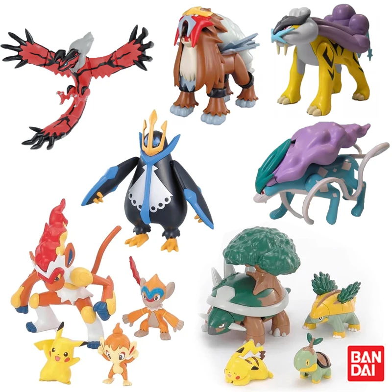 

Игрушки из ПВХ для покемона, инферта, эмполеон, торра, гидригон, райкоу, Entei, Самоубийца