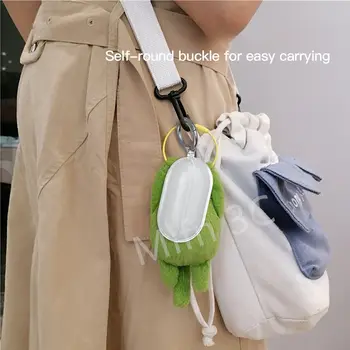 2024新款Beats Solo Buds耳機保護套,柔軟透明,附鑰匙扣,防刮耐磨 10 最佳銷售 獨奏節拍 - №3