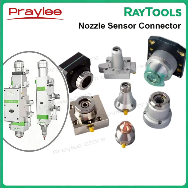 Raytools Laser Nozzle Sensor TRA Connector for BM109 BM110 BT240 BM06K Capacitance Sensor for Raytools Fiber Laser Cutting Head