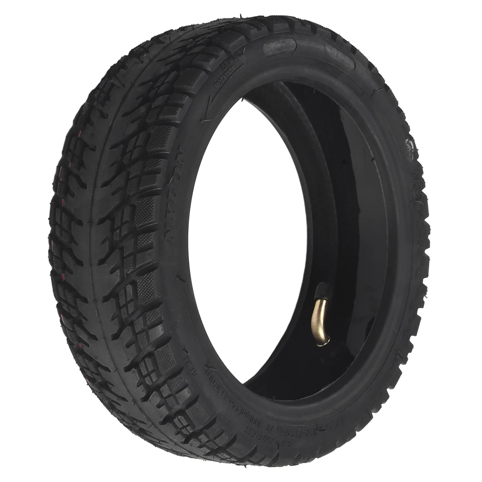 New Practical Tubeless Tire 10x2.5-6.5 Tyre Off-road Outdoor Black For Electric Scooter For Ninebot Max G30 Self-repair