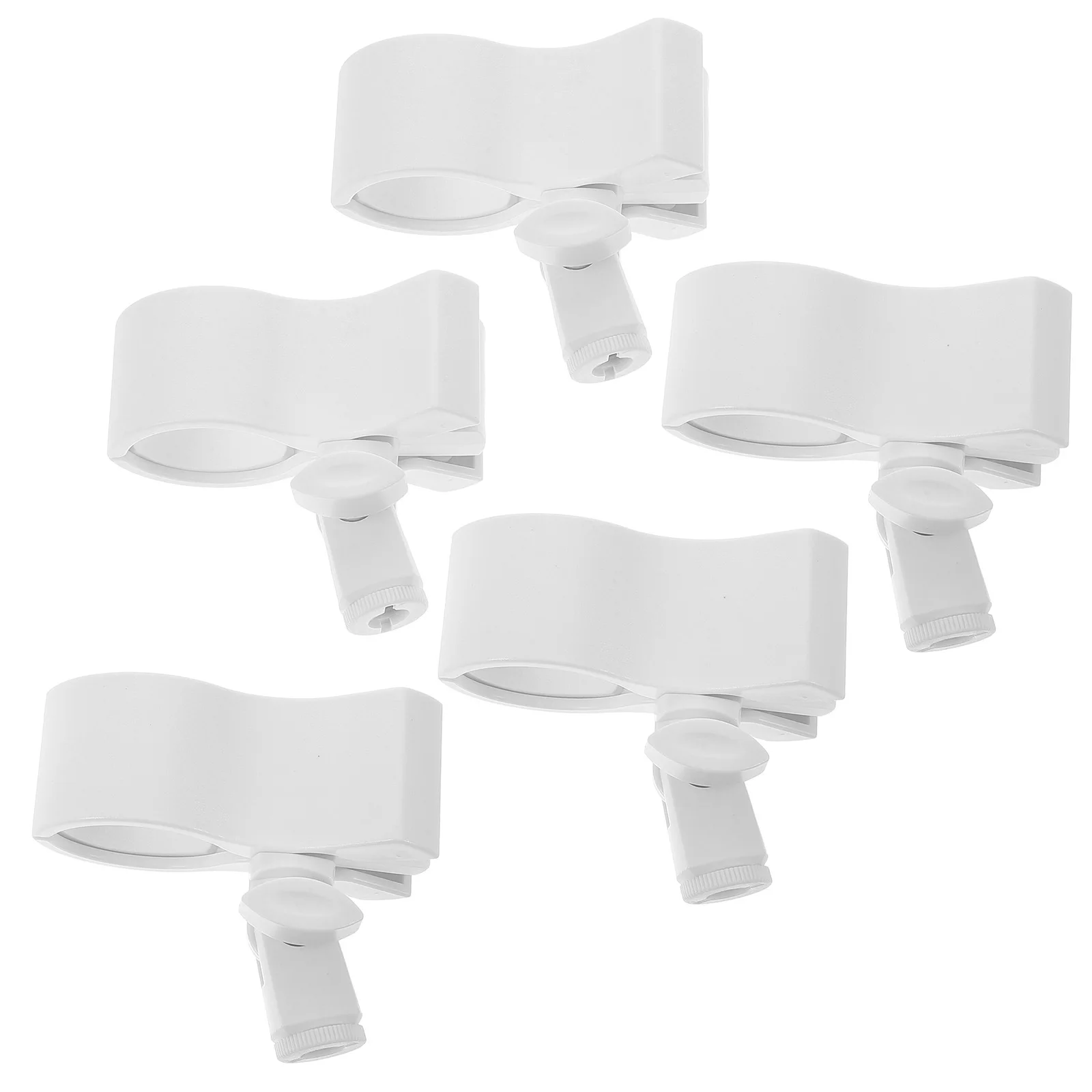 

5Pcs Plastic Microphone Clip Universal Holder for Mic Stand Shockproof Design Ideal for Live Stage Recording Studio Use