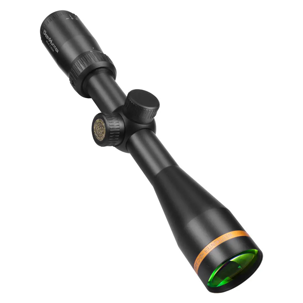 Imagem -05 - Westhunter-hunting Scope Tactical Riflescope Mil Dot Retículo Largo Arquivado de Visão Tiro Ópticas Vistas Hd-c 3-9x40 Sfp