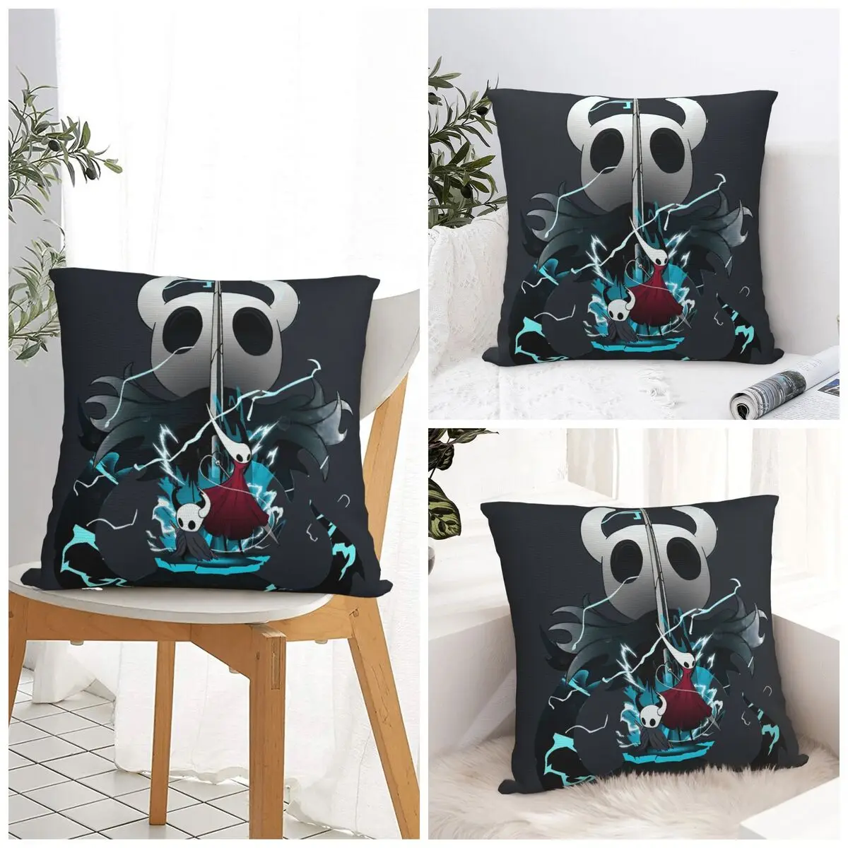 

Hollow Knights Pillow Cover Soft Pillow Case Cushion Cover Fashion Printed Pillowcases For Sofa Car Home Decor