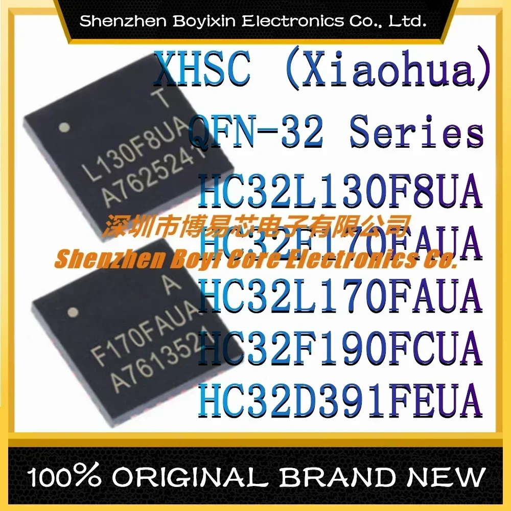 

HC32L130F8UA HC32F170FAUA HC32L170FAUA HC32F190FCUA HC32D391FEUA Package: -32 New Original Genuine Evaluation board