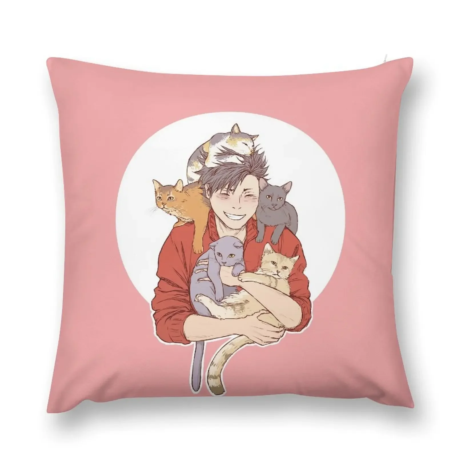 HQ!! kuroo tetsurou Throw Pillow Sofa Decorative Covers Christmas Cushion For Home pillow