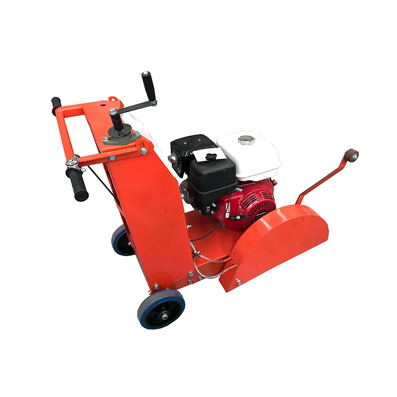 

13HP gasol ine Powered Concrete Cutter with Diamond Saw Blades Efficient Asphalt Cutting Machine