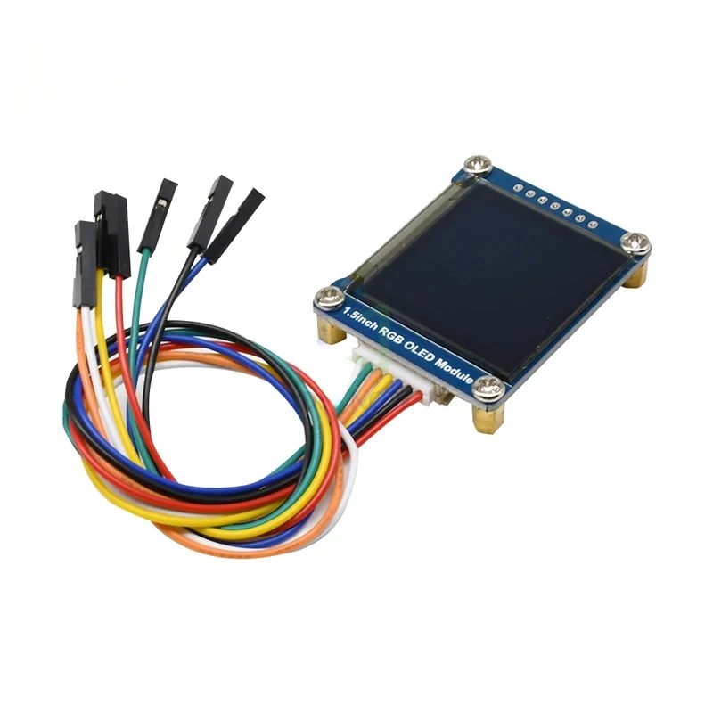 1.5-inch RGB OLED Display Screen Module Expansion Board Built-in SSD1351 Driver Chip for Raspberry Pi Jetson Nano Arduino STM32
