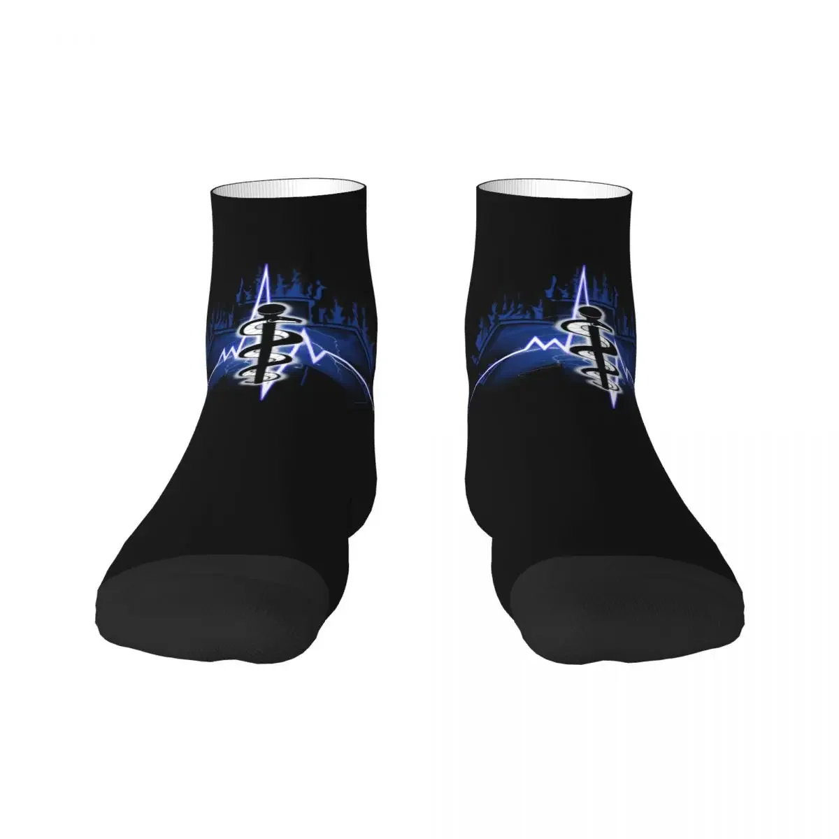 Of Life Mens Crew Socks Unisex Cute 3D Printed Emt  Dress 