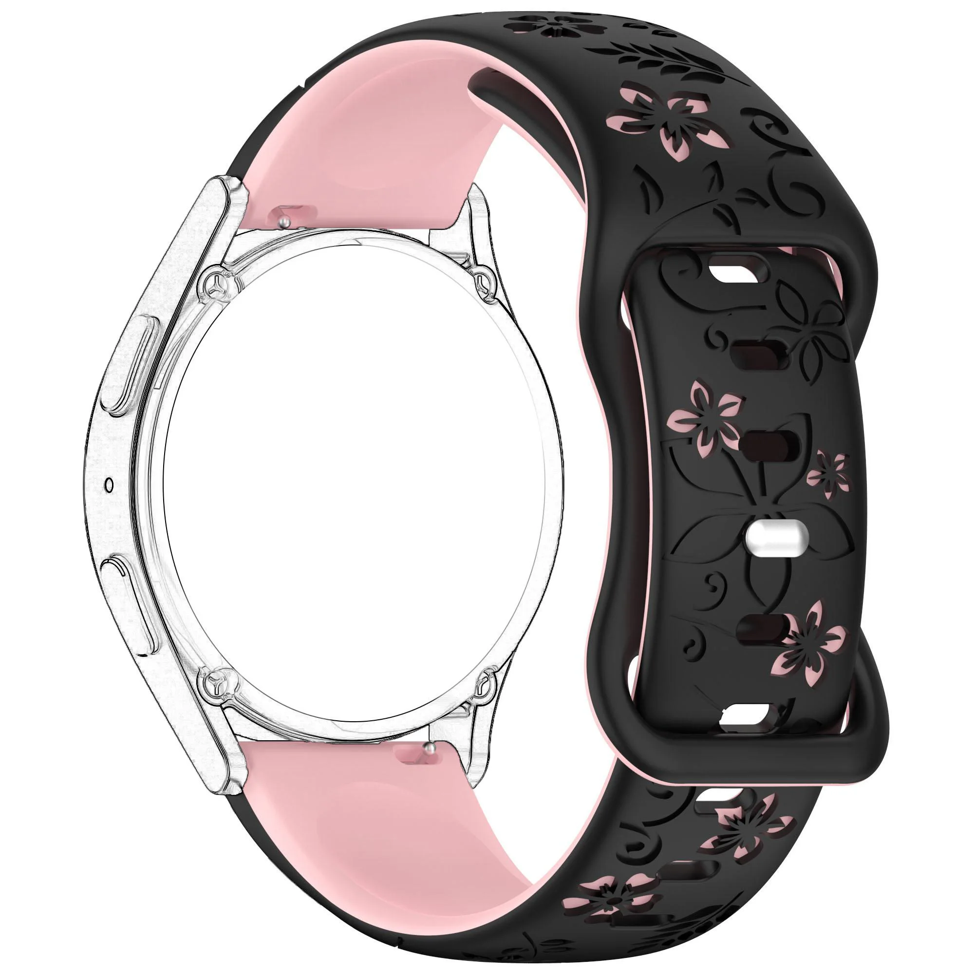 Ремешок 20 мм для Huawei Watch GT 3/2 42 мм, силиконовый ремешок для Huawei GT3 Pro 43 мм GT2 Honor Magic 2 42 мм, сменный браслет для часов