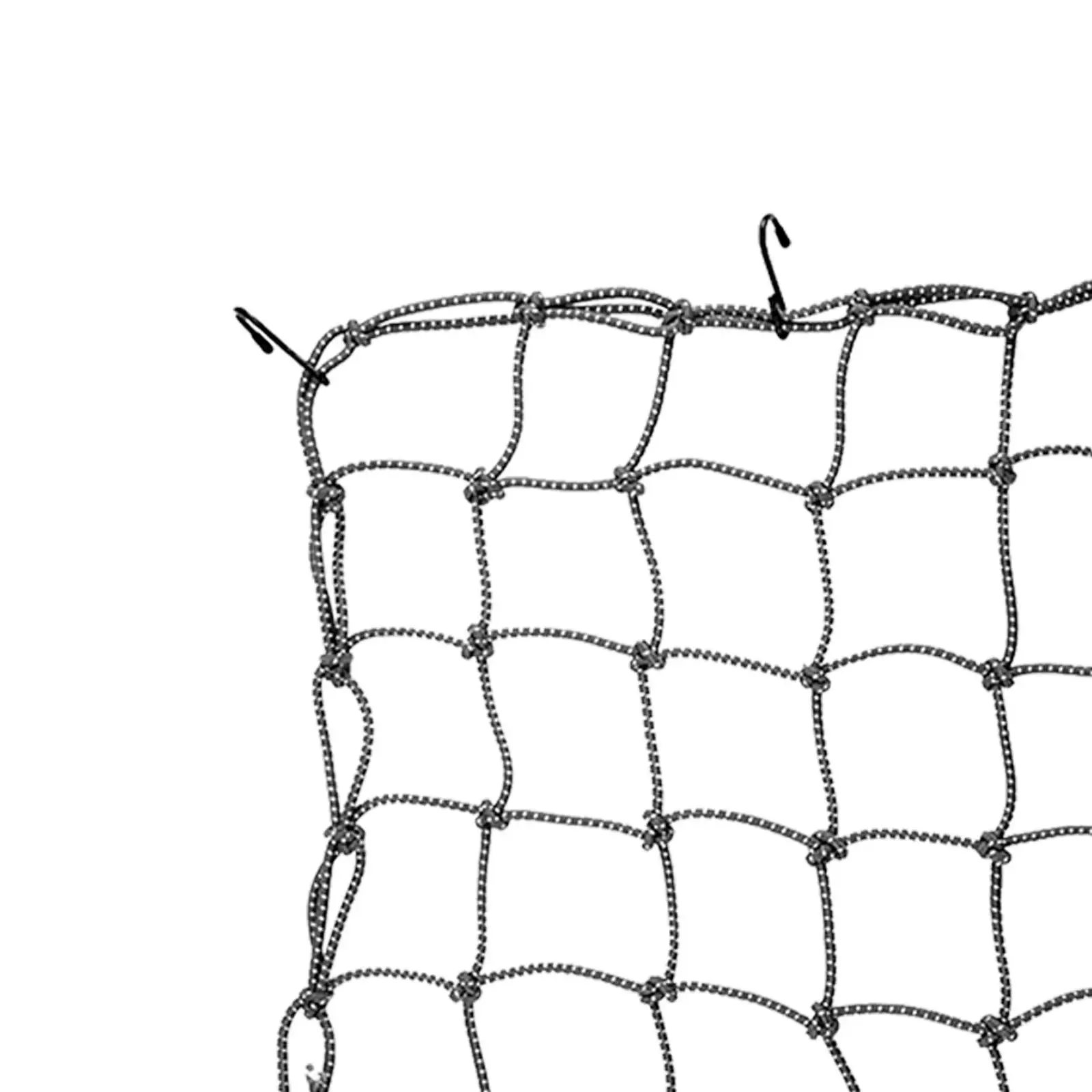 Expansion Cargo Net Helmet Luggage Mesh Rear Rack Cover Nonslip Storage Organizer for Motorbike Outdoor Trips