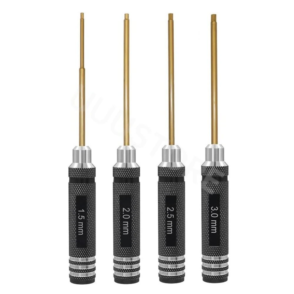 Hex Screw Driver Screwdriver Set 1.5mm 2.0mm 2.5mm 3.0mm Hexagon Tool Kit For FPV Racing Drone Heli Airplanes Cars Boat RC Parts