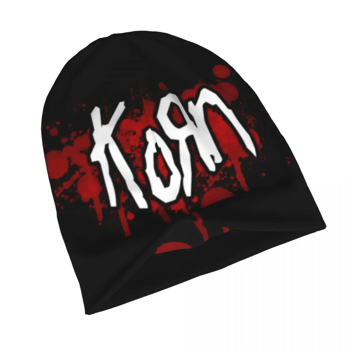 Korn Bonnet Hat Vintage Outdoor Skullies Beanies Hats Rock Band Music for Men Women Knitting Hats Spring Multifunction Caps