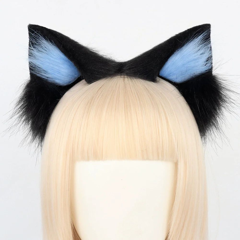 4-type Hot Anime Handgemaakte Puntige Nepbont Kat Oor Hoofdband Lolita Cosplay Leuke Meid JK Hoofddeksel Kat Meisje Haar Accessoire Voordelen