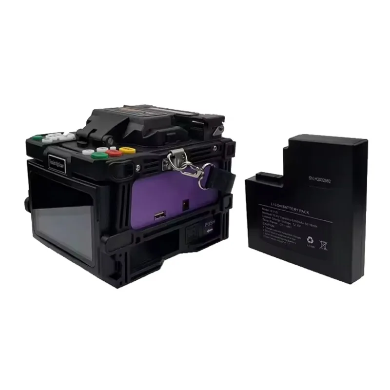 جهاز الربط الألياف الضوئية الأوتوماتيكي X500 المستخدم في سلك الجلد FTTH وFTTX وآلة صهر كابلات الألياف الضوئية