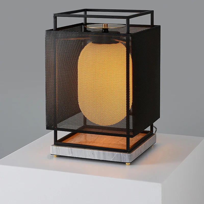Modern New Classical Homestay Creative Living Room Bedroom Bedside Study Chinese Style Lantern Decorative Table Lamp