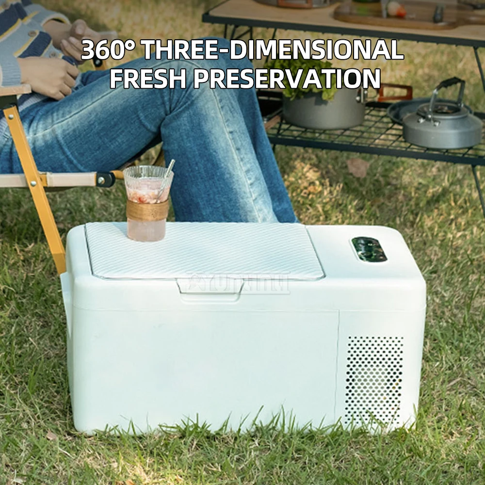 

Автомобильный холодильник 12 В 24 В с двойным управлением для дома Nevera Congelador Pequeña, небольшой холодильник