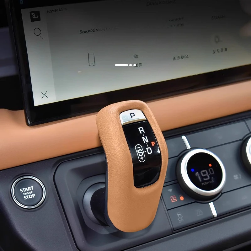 

For Land Rover Defender 110/90/130 2020-2025 Interior Gear Handlebar Modification Gear Head Car Accessories Gear Stick Cover