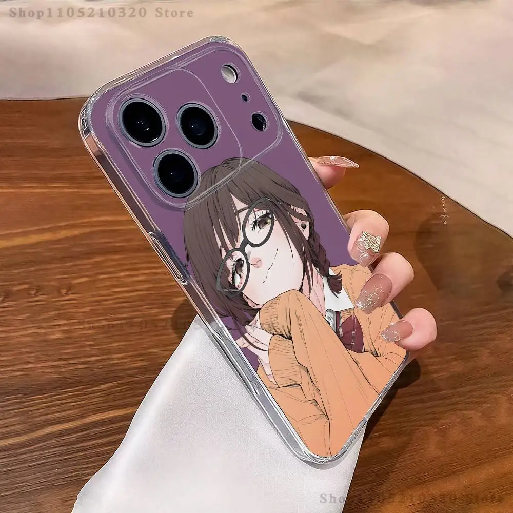 حافظة هاتف Y-Yuzuhara M-Madoka لهواتف iPhone 16,15,17,12,13,14,11 Max,Pro,Plus,X,XS,XR,SE4,E غطاء شفاف صغير #2