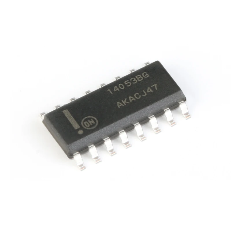 10pcs Original authentic MC14053BDR2G SOIC-16 three-way 2-channel analog multiplexer chip