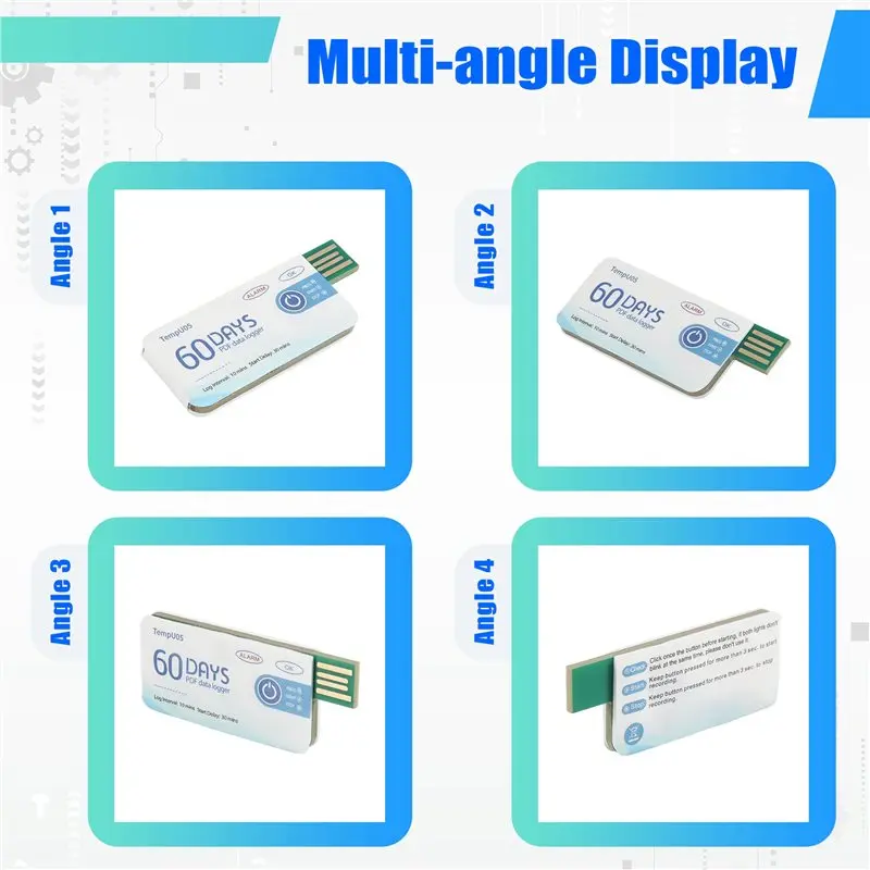 [NEWA64Z!】 Temperature Analyzer Tempu05 Temperature Data Logger Over Temperature Alarm Data Logger PDF USB