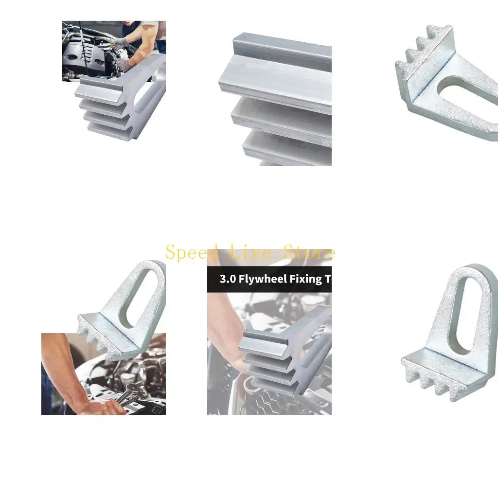 

547C Universal Flywheel Locking Device Crankshaft Pulley Stabilization for Bike Auto