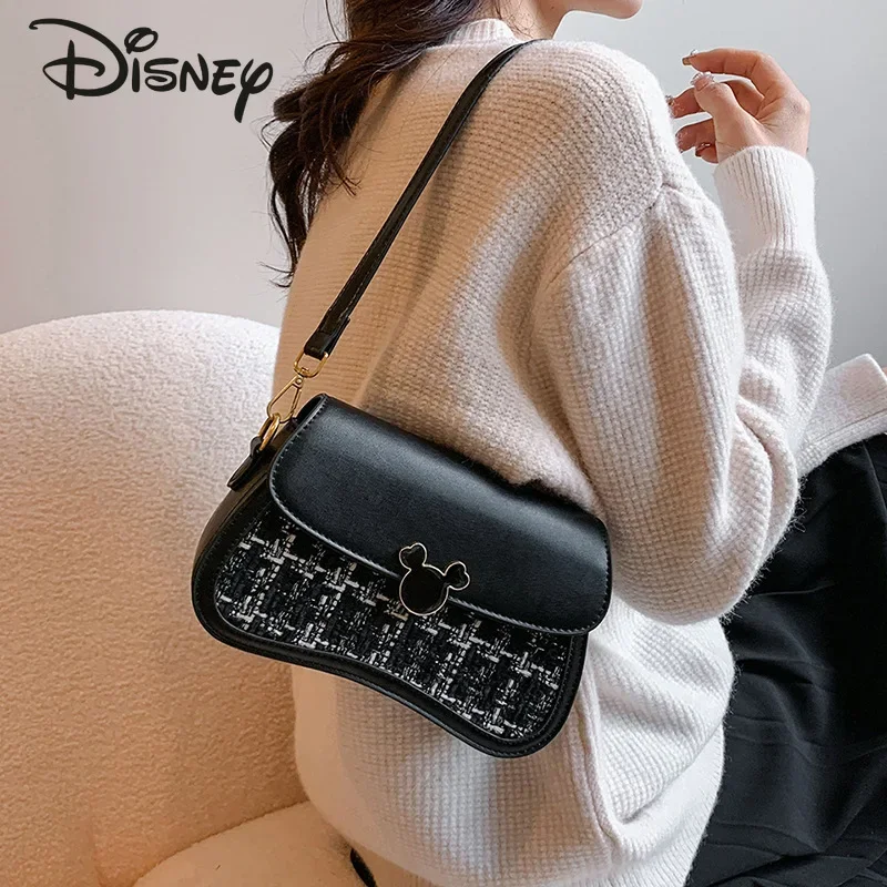 Disney Mickey 2024 nowa damska torba Crossbody modna wysokiej jakości damska torba na ramię wysokiej jakości torebka damska