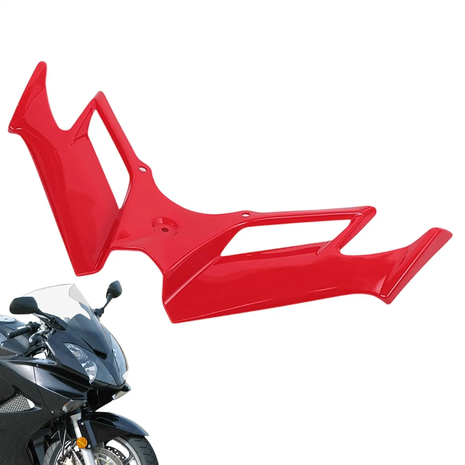 Motorcycle Side Wind Wings Motorcycle Front Fairing Winglets Motorbike Shark Fin Fairing Bird Beak Spoiler Aerodynamic Wing