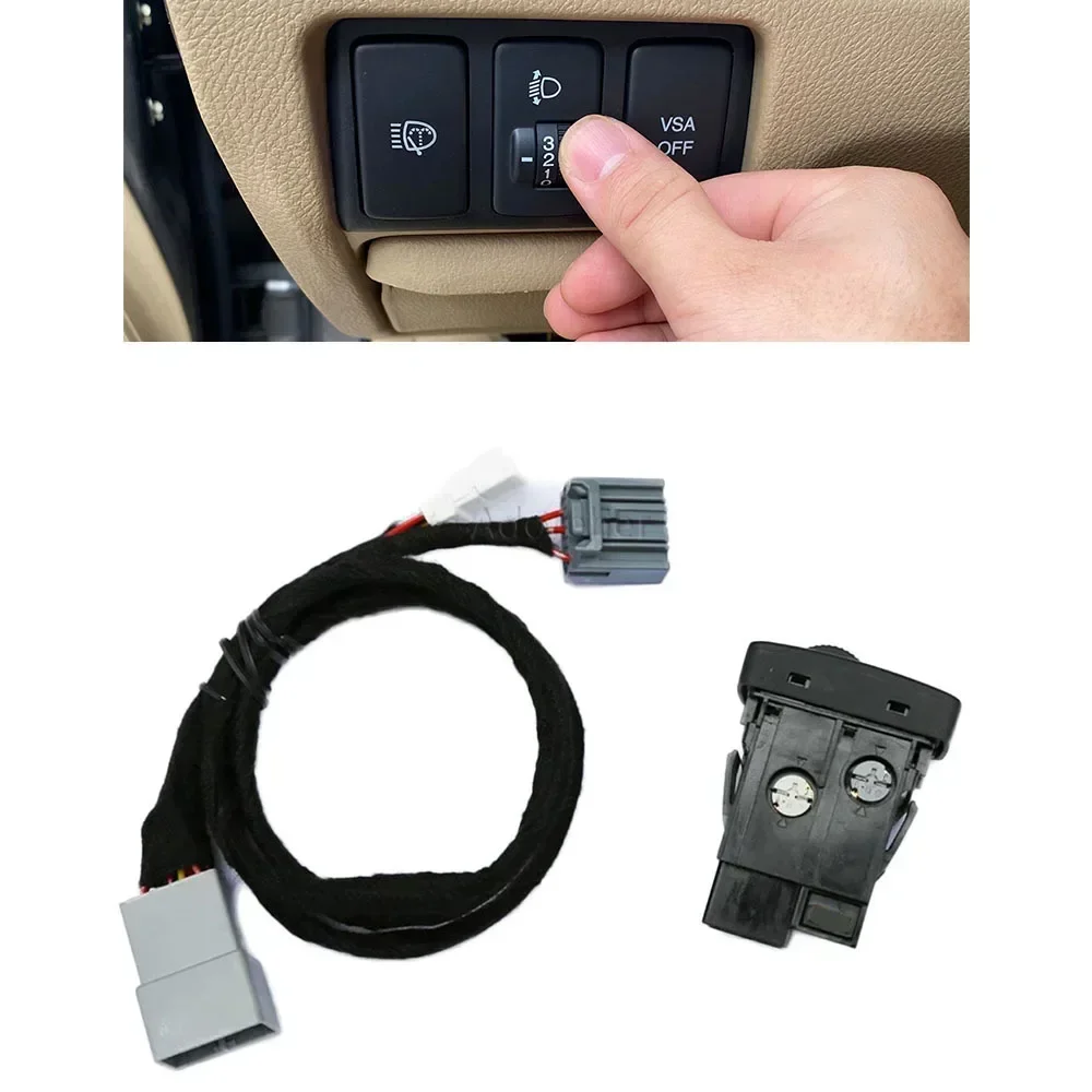 Headlight Adjustment Dashboard Brightness Switch Button  LED Adjustment Switch for Honda Accord  2008 2009 2010 Accessories