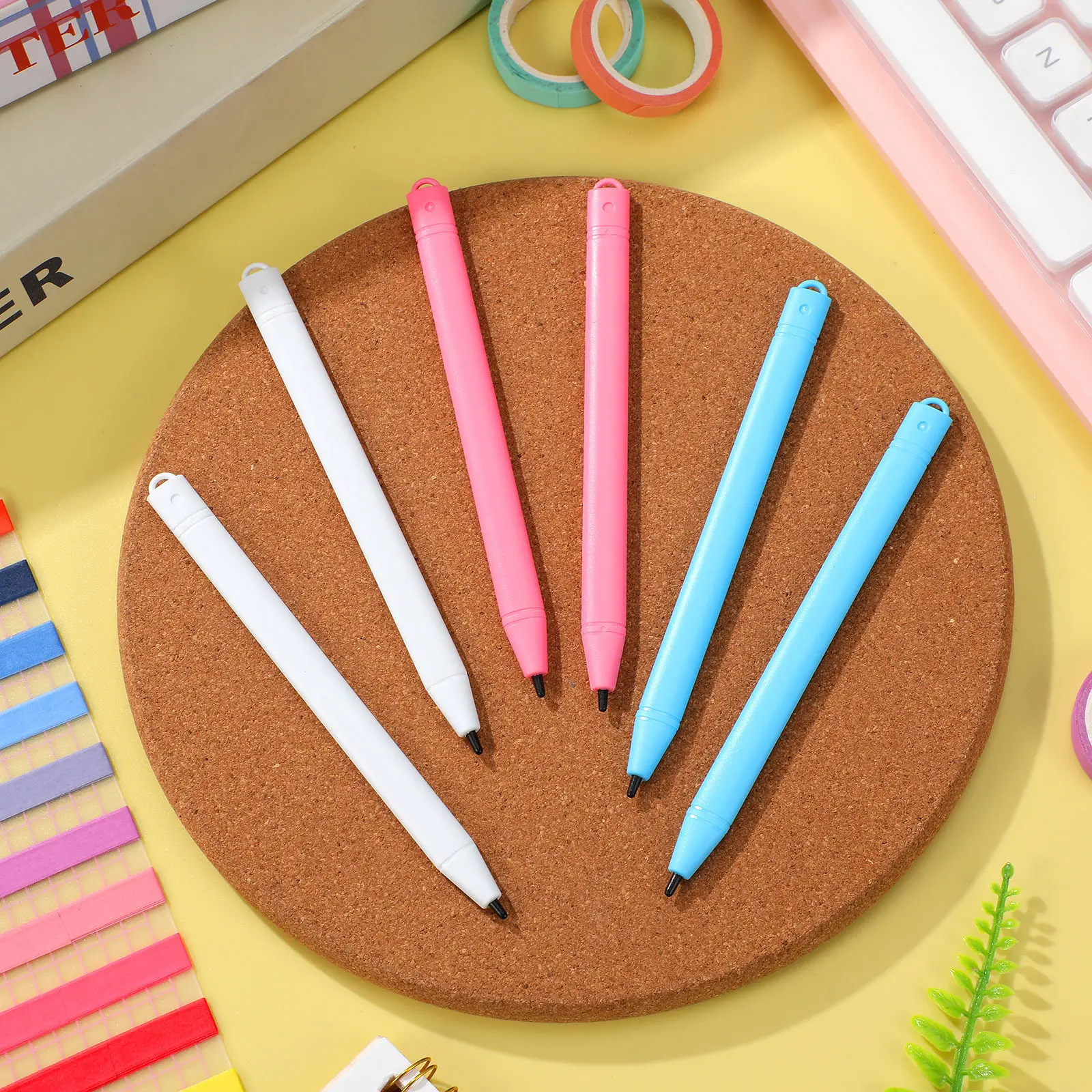 

Набор из 6 стилусов для ЖК-планшетов: высокоточные, многоразовые, для рисования, аксессуары для планшетов для детей и взрослых