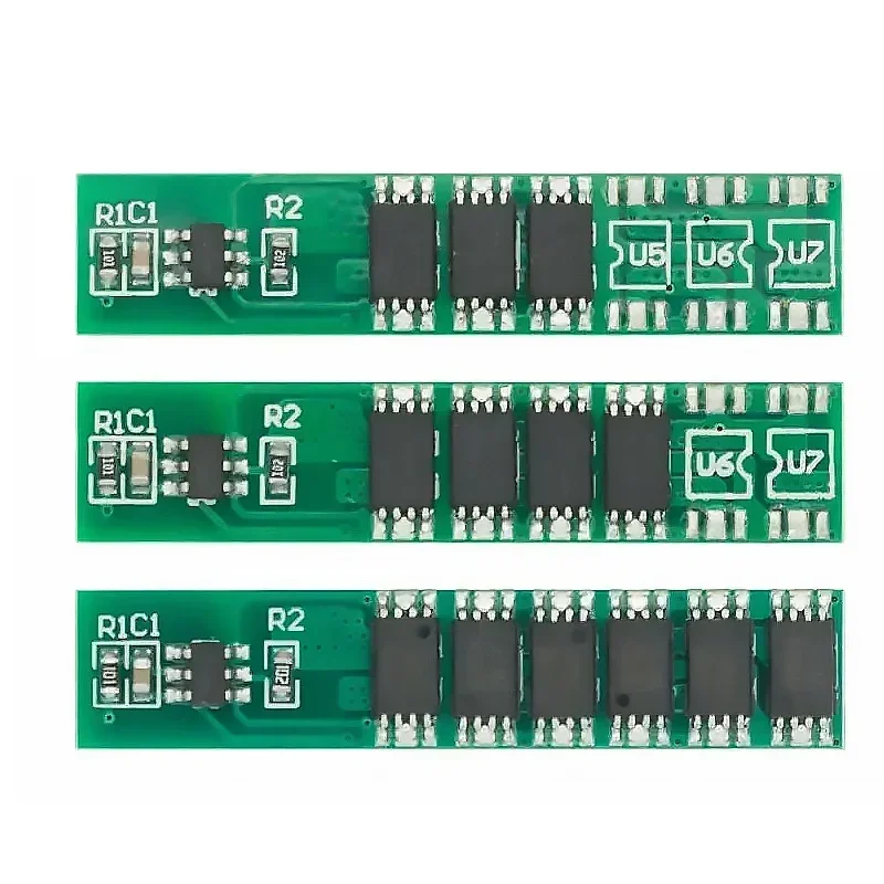 1S 7.5A 10A 15A 3.7V Li-ion 3 4 6MOS BMS PCM Battery Protection Board PCM for 18650 Lithium Lion Battery