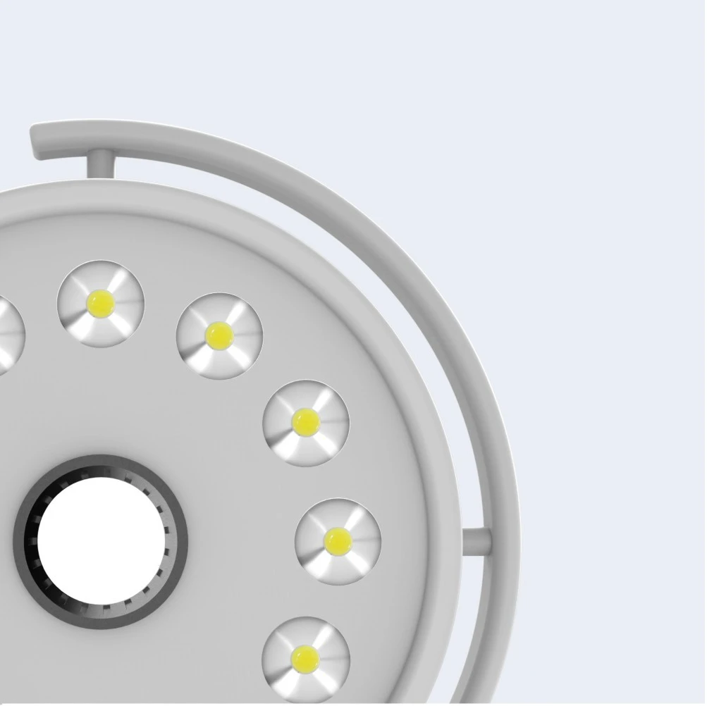 Oral Lighting Portable Mobile LED Surgical Medical Exam Light Shadowless Lamp Pet Hospital