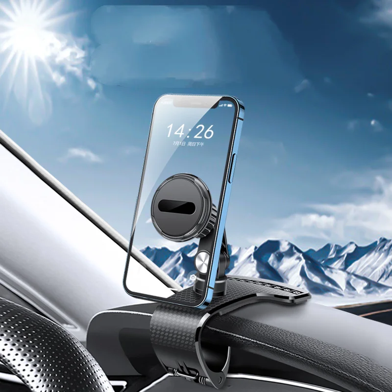 

Magnetic Mobile Phone Car Holder New Style Central Control Instrument Panel Multi-Functional with Parking Number Plate