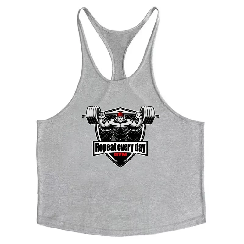 سترة رياضية سترينجر للرجال، ظهر متسابق للياقة البدنية قابل للتنفس مع أشرطة رفيعة، خالية من الذراع لجلسلات تجريب كمال الأجسام المكثفة