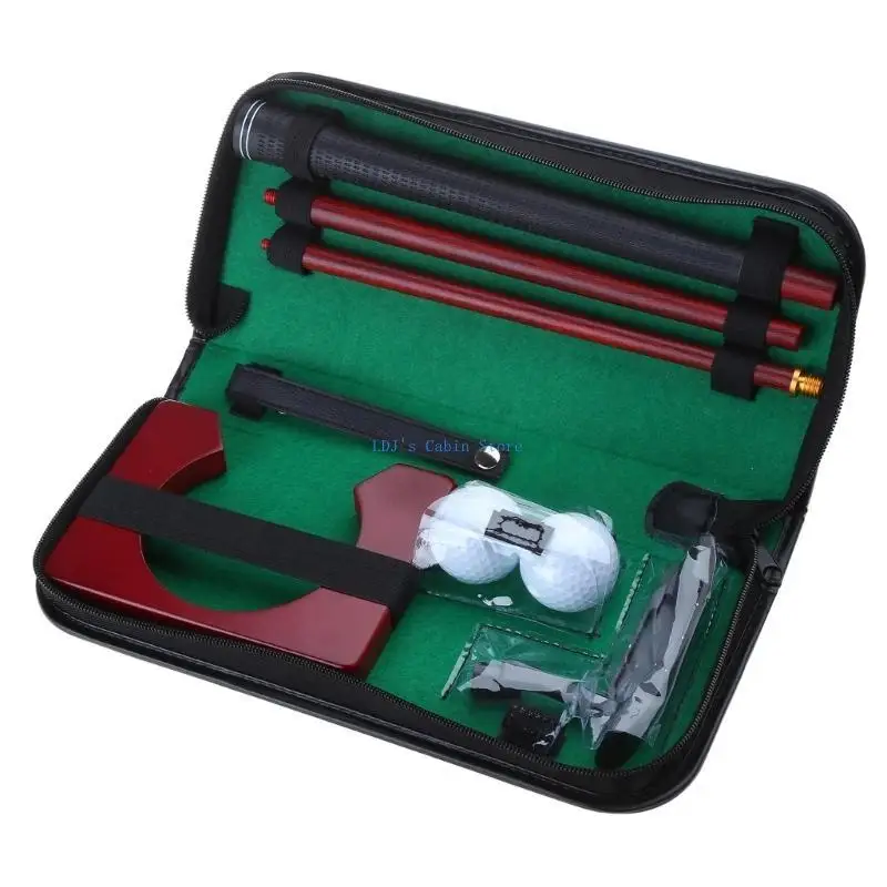 

XXFC Golf Putter Set Portable Mini Equipment Practice Detachable Ball Training