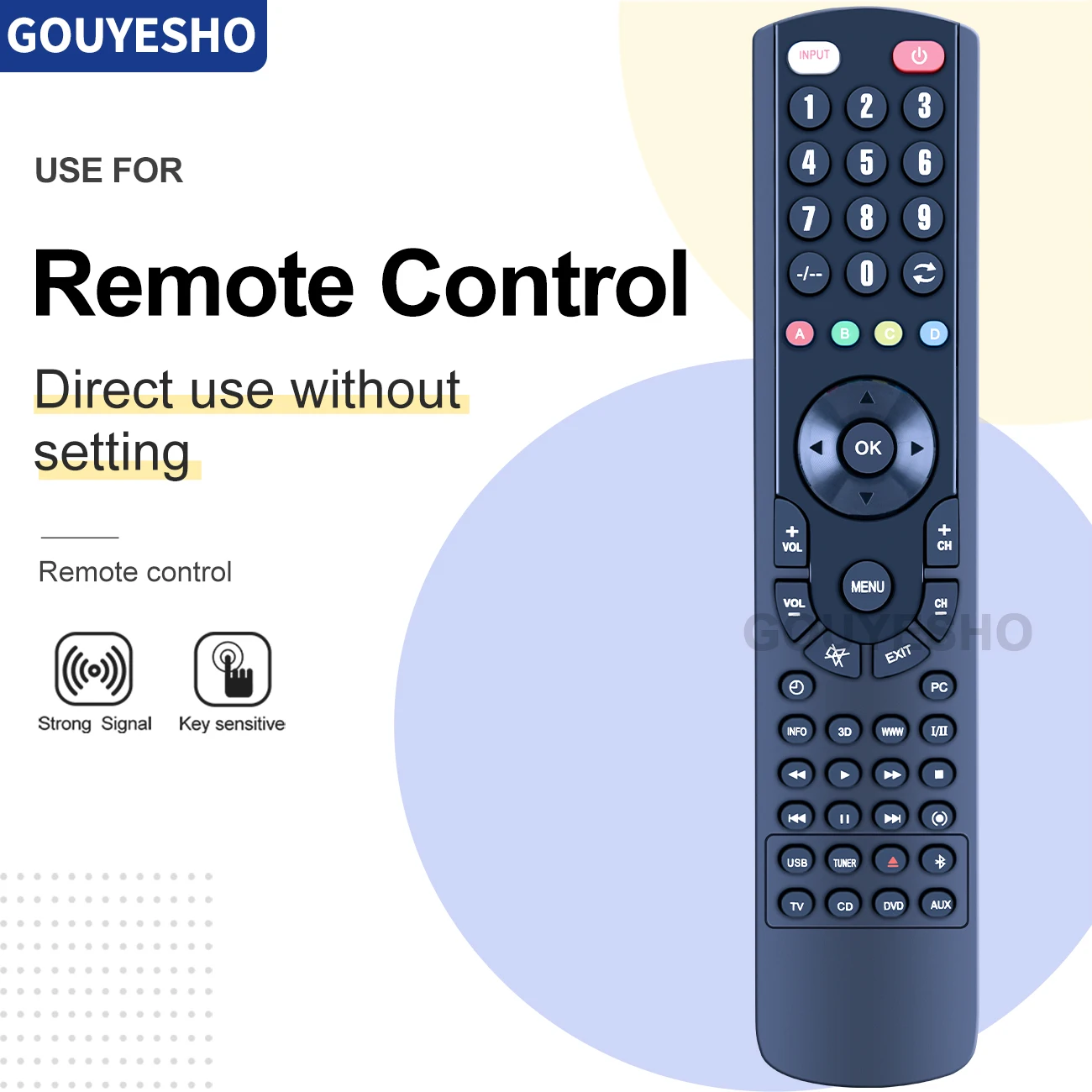 New Replacement Remote Control for ONKYO RC-627S A9155 A9555 A9355 A973