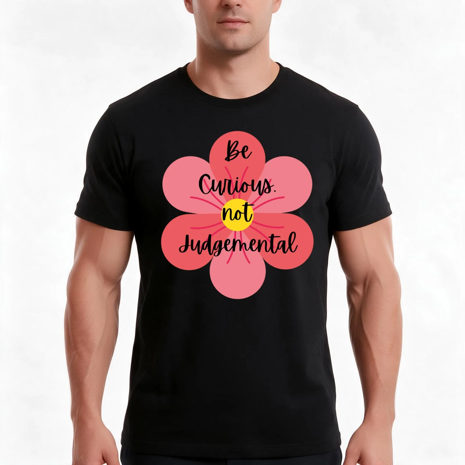 Walt Whitman Be Curious Not Judgemental T-Shirt Summer Casual Cotton Tee Oversized Streetwear Tops Vintage Graphic Print