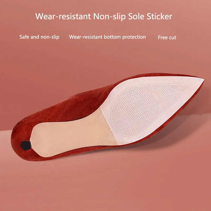 Women Shoes Sole Protector for High Heel Outsole Sticker Outsole Anti Slip Replacement Cover Bottoms Care Protective Accessories