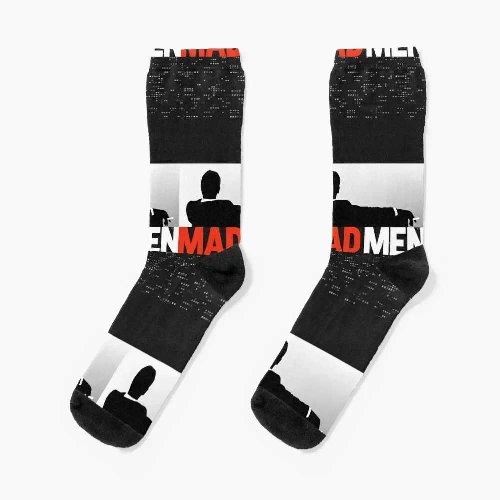 

Madmen 3T Shirt Socks warm winter moving stockings valentine gift ideas cotton Socks For Men Women's