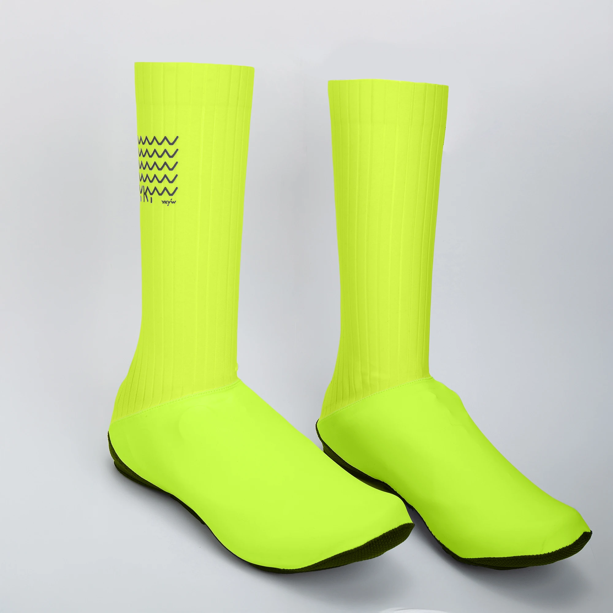 YKYW 2025 AERO メンズ サイクリングシューズカバー ロードバイク オーバーシューズ 防水 MTB ブーツカバー 防風 プロ 滑り止め オーバーシューズ 4色