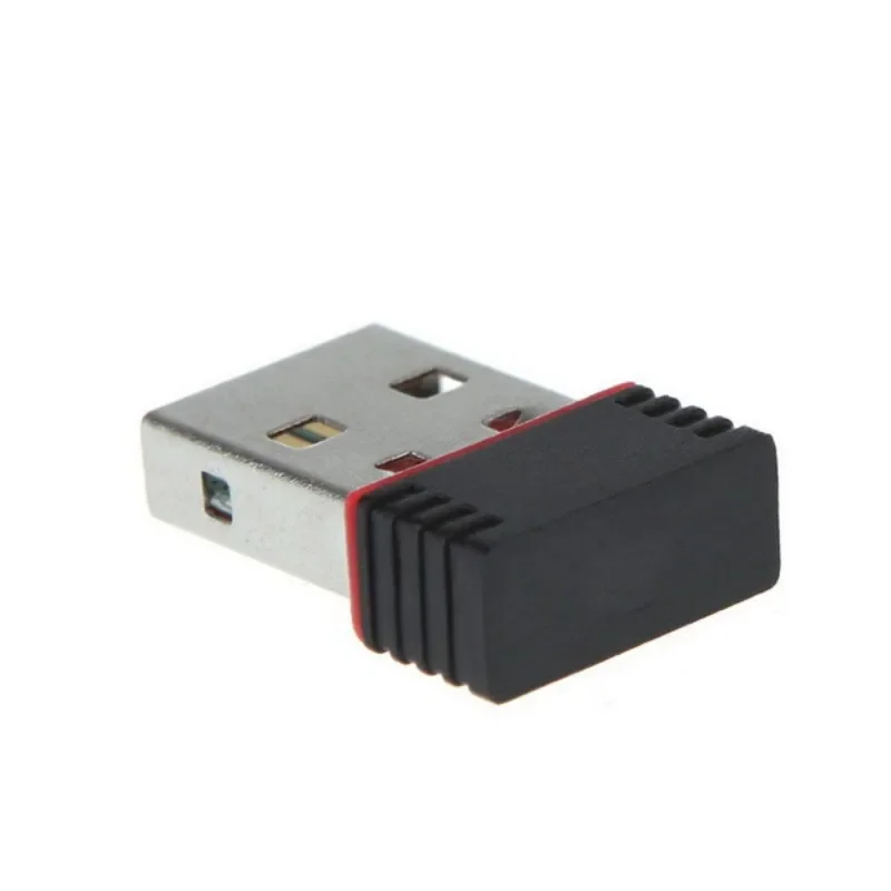 Mini adaptateur USB Wi-Fi sans fil pour ordinateur de bureau PC, carte réseau LAN, stérilisation, RTL8188, 150Mbps, 11b par g par n