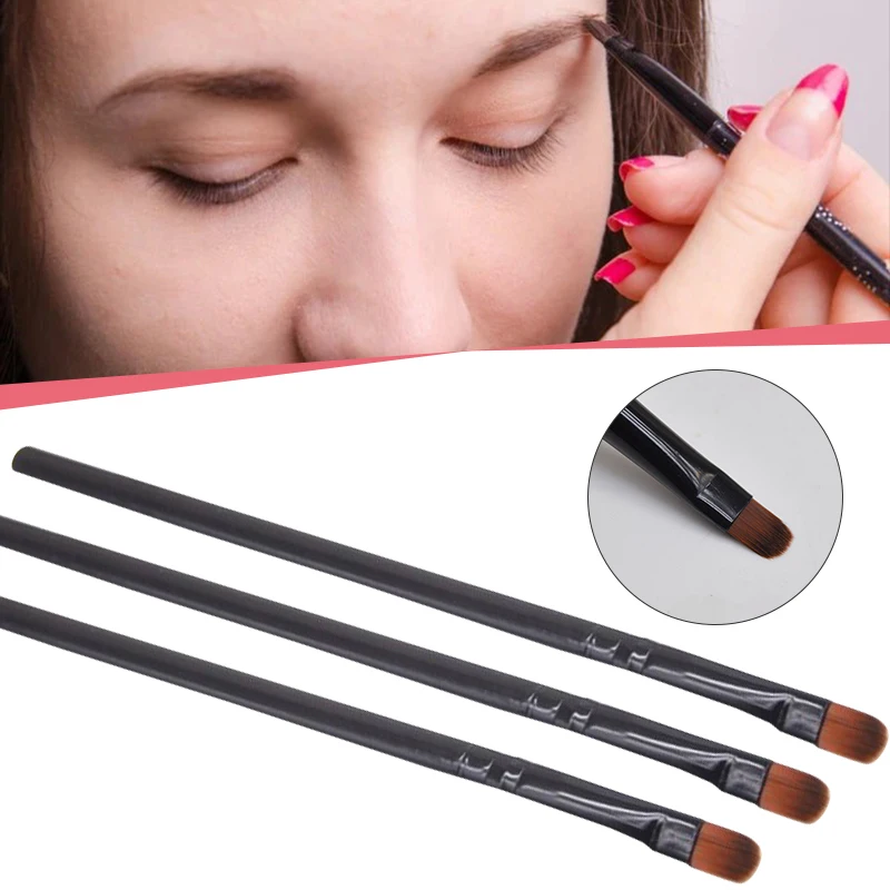 Sdotter 3pcs/set Eyebrow Brush Eye Brushes Set Eyeshadow Mascara Blending Pencil Brush Make Up Brushes MakeUp Tools