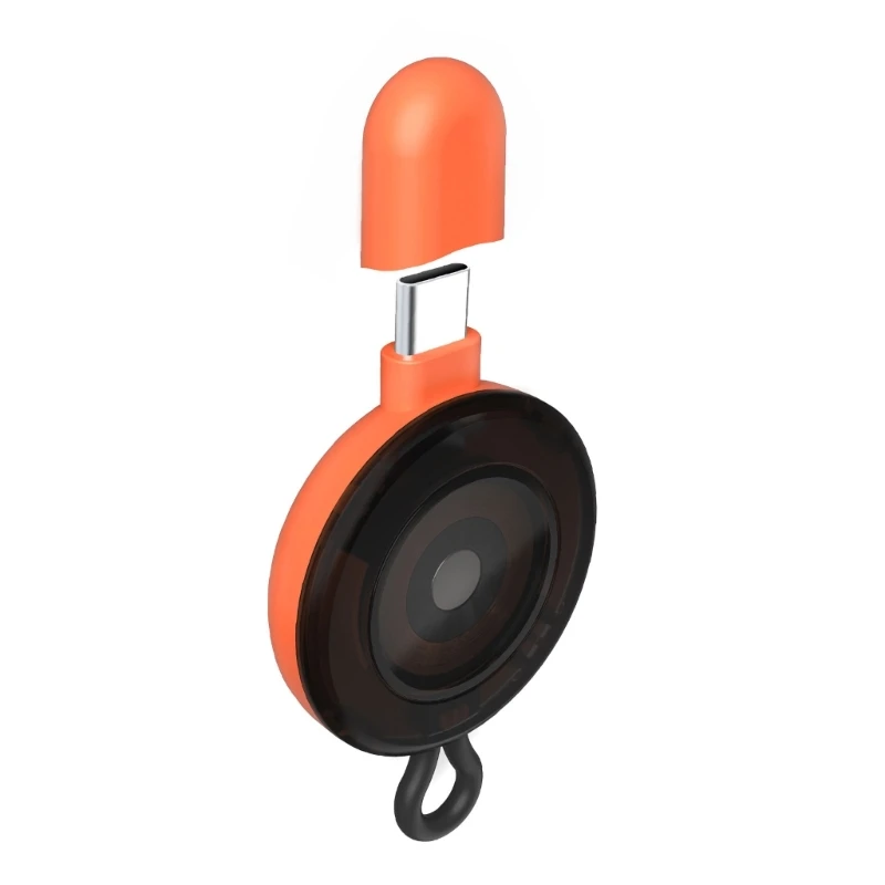 حامل سلك شاحن مغناطيسي للساعة الذكية مناسب لكابل شحن AppleWatch USB من النوع وقاعدة محول الطاقة دروبشيب