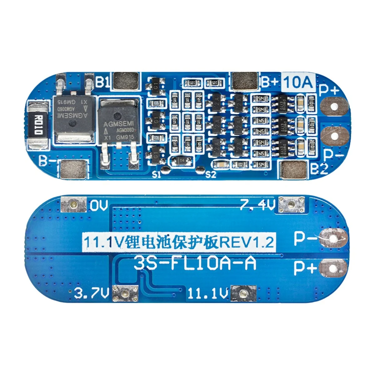 لوح حماية شحن بطارية ليثيوم 3C-3S 10A جديد